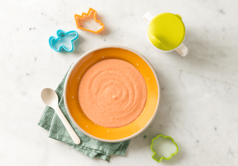 Crema di Gazpacho e Mozzarella