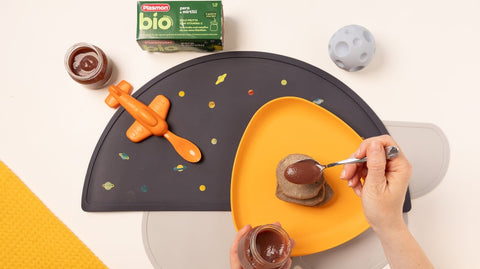 Pancake con Pera e Mirtilli Bio
