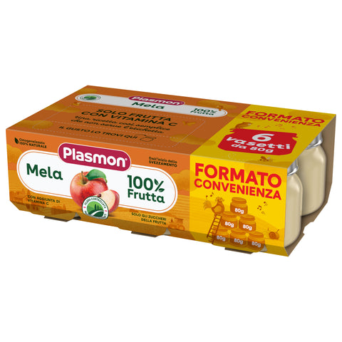 Omogeneizzato Frutta Mela 6x80g