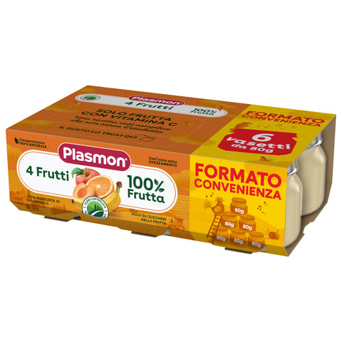 Omogeneizzato Frutta Mista 6x80g