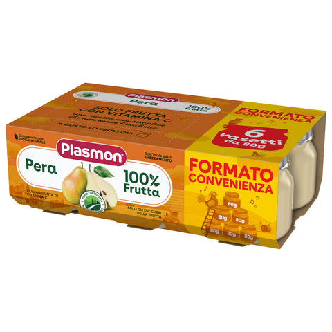 Omogeneizzato Frutta Pera 6x80g