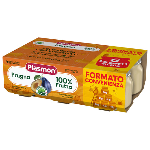 Omogeneizzato Frutta Prugna 6x80g