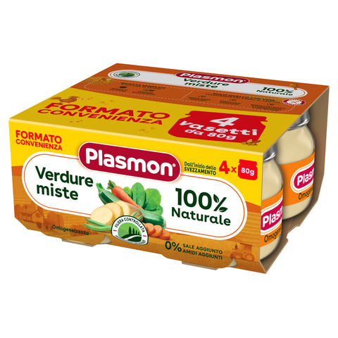 Omogeneizzato Verdure Miste 4x80g