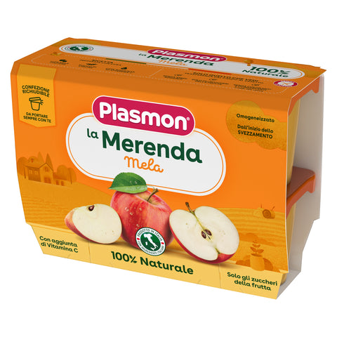 Omogeneizzato la Merenda dei bambini Mela 4x100g