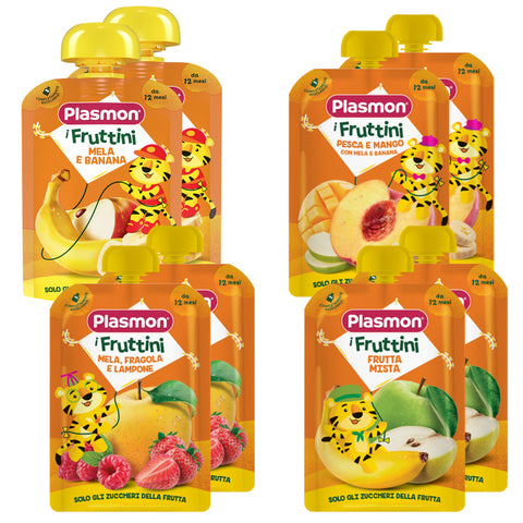 I Fruttini Plasmon 8x130g