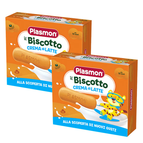 Il Biscotto con Crema di Latte, 2 confezioni da 320g