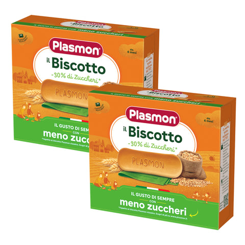 Biscotto con -30% di zuccheri, 2 confezioni da 320g