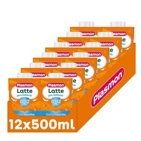 Latte per lattanti liquido 0-12 mesi 12x500ml