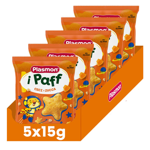 Snack i Paff ceci e zucca 5x15g