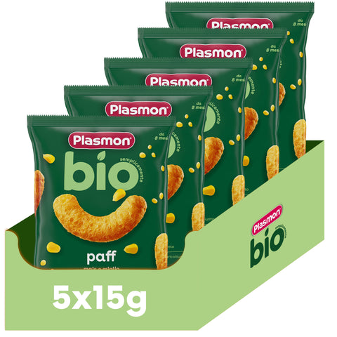 Paff Biologico Mais e Miglio 5 x15g