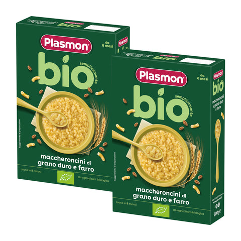 Pastina Biologica Maccheroncini ,  2 confezioni da 300g
