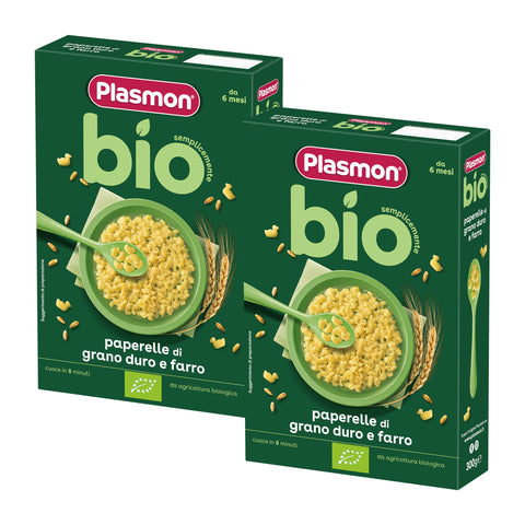 Pastina Biologica Paperelle,  2 confezioni da 300g