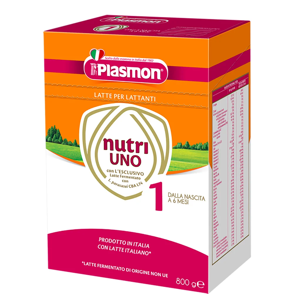 Nutri-UNO Latte per Lattanti in polvere 2 x 400 g | Plasmon IT Nutri-UNO Latte per Lattanti in polvere 2 x 400 g | Plasmon IT