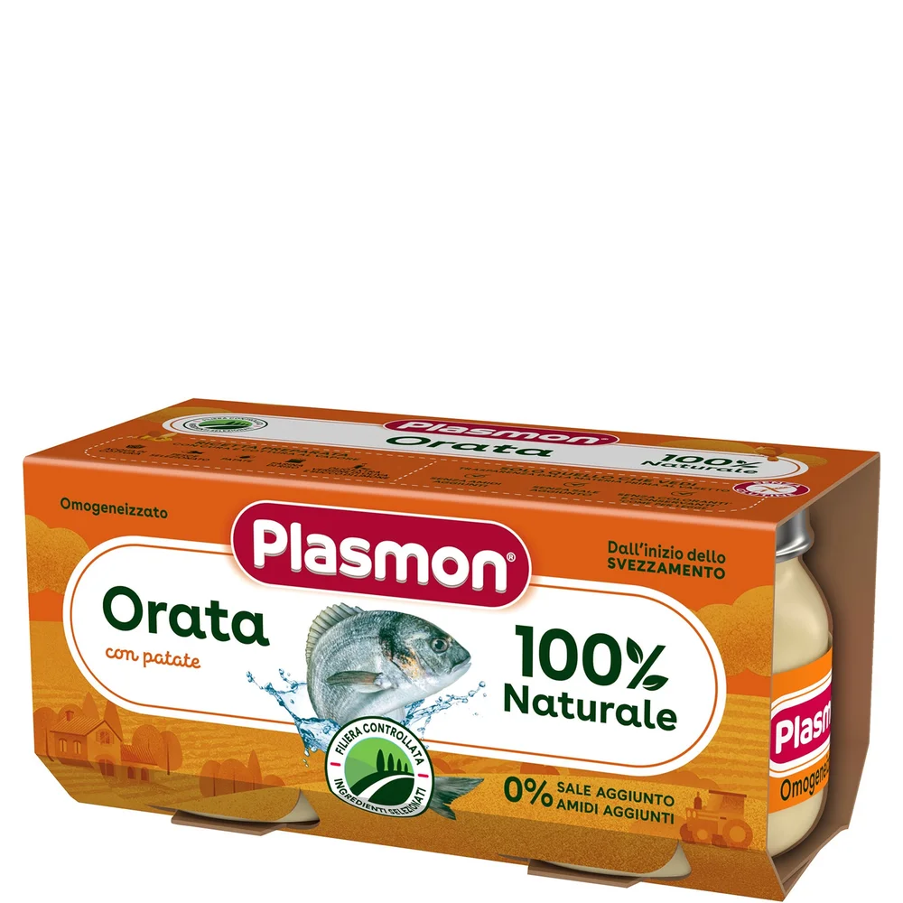 Omogeneizzato Pesce Orata con Patate 4x80g Image 1