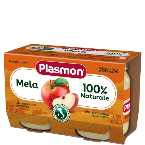 Omogeneizzato Frutta Mela 2 x 104 g Image 1