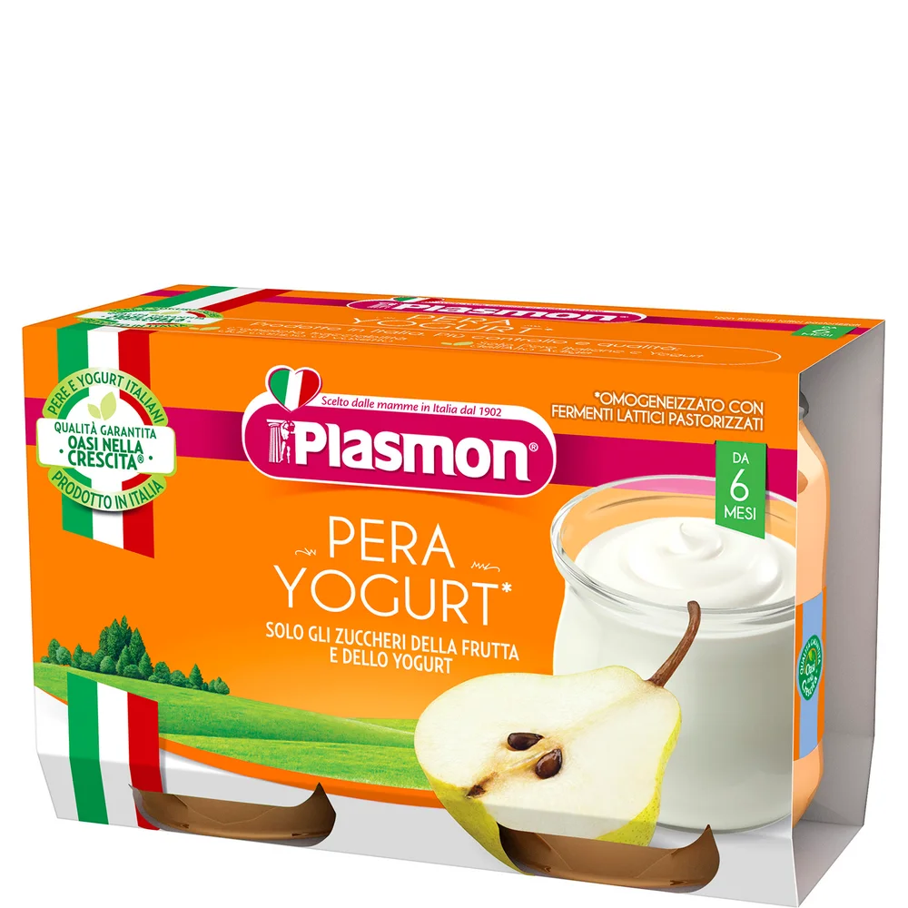 Omogeneizzato Pera Yogurt* 2x120g Image 1