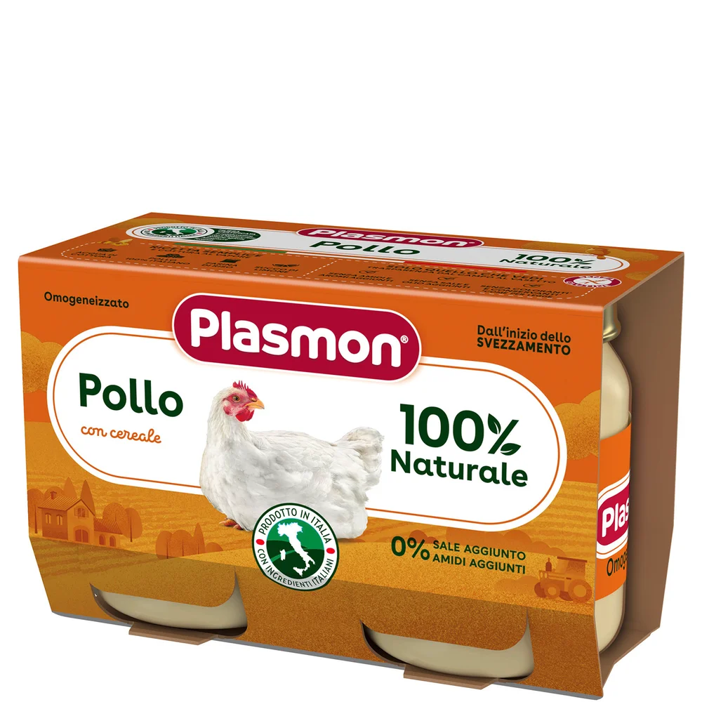 Omogeneizzato Carne Pollo e Cereale 2 x 120 g Image 1