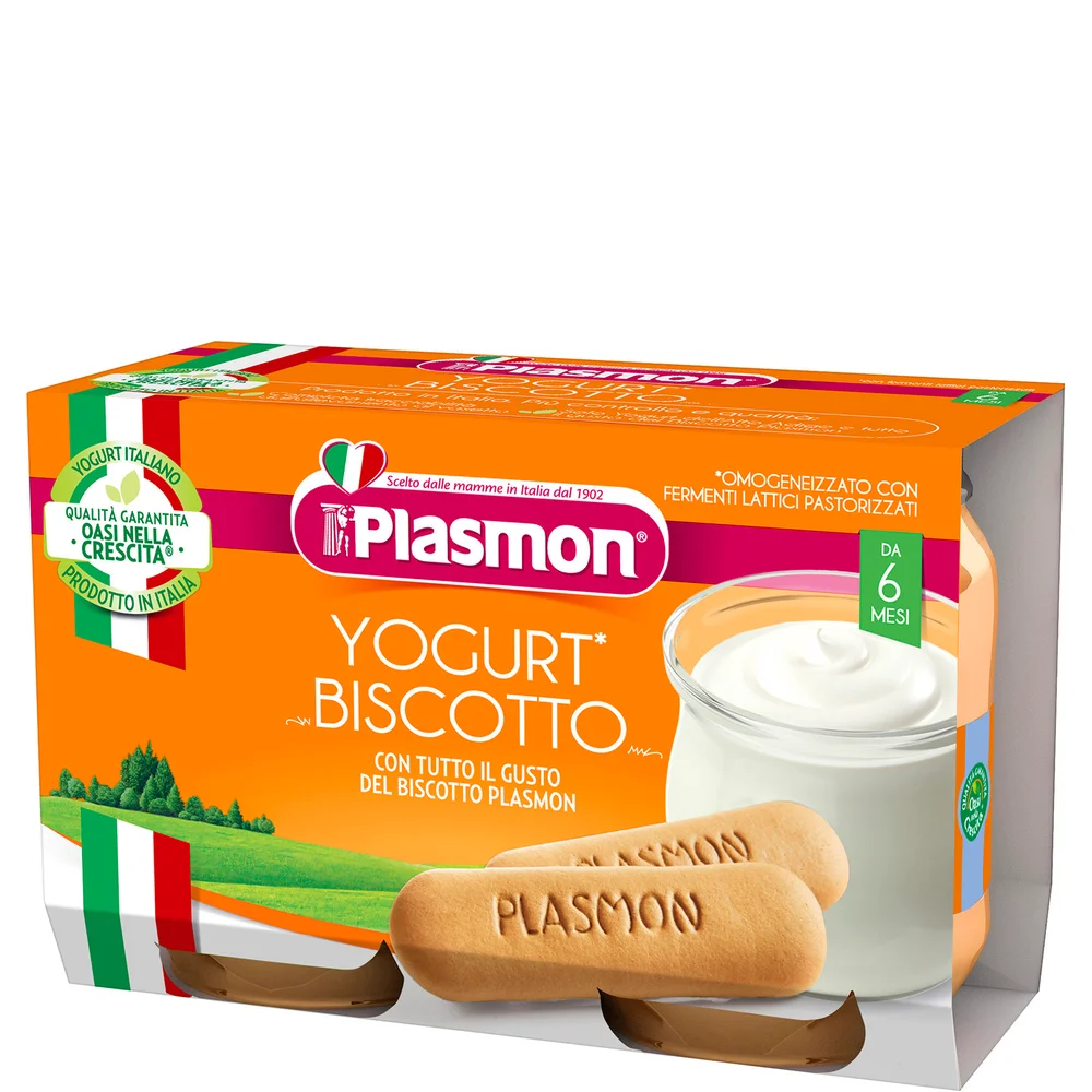 Omogeneizzato Yogurt* Biscotto 2x120g Image 1