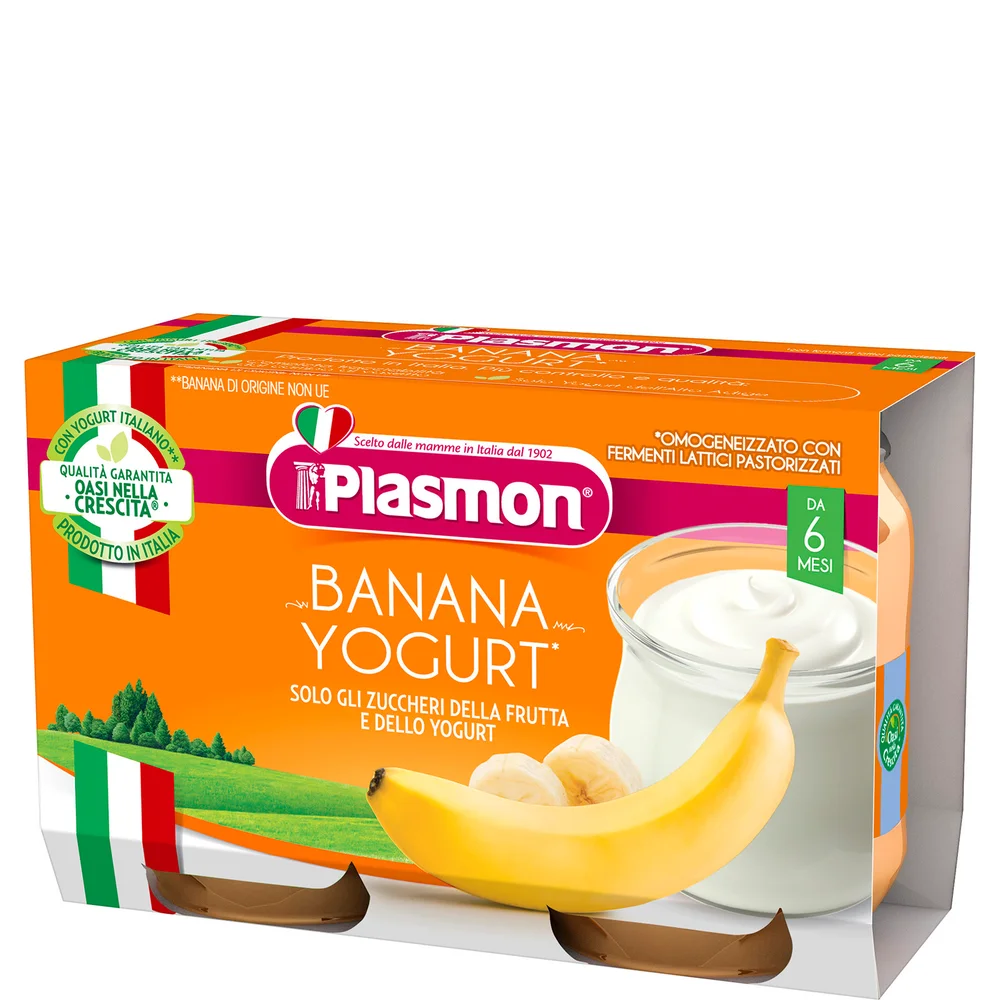 Omogeneizzato Banana Yogurt* 2x120g Image 1