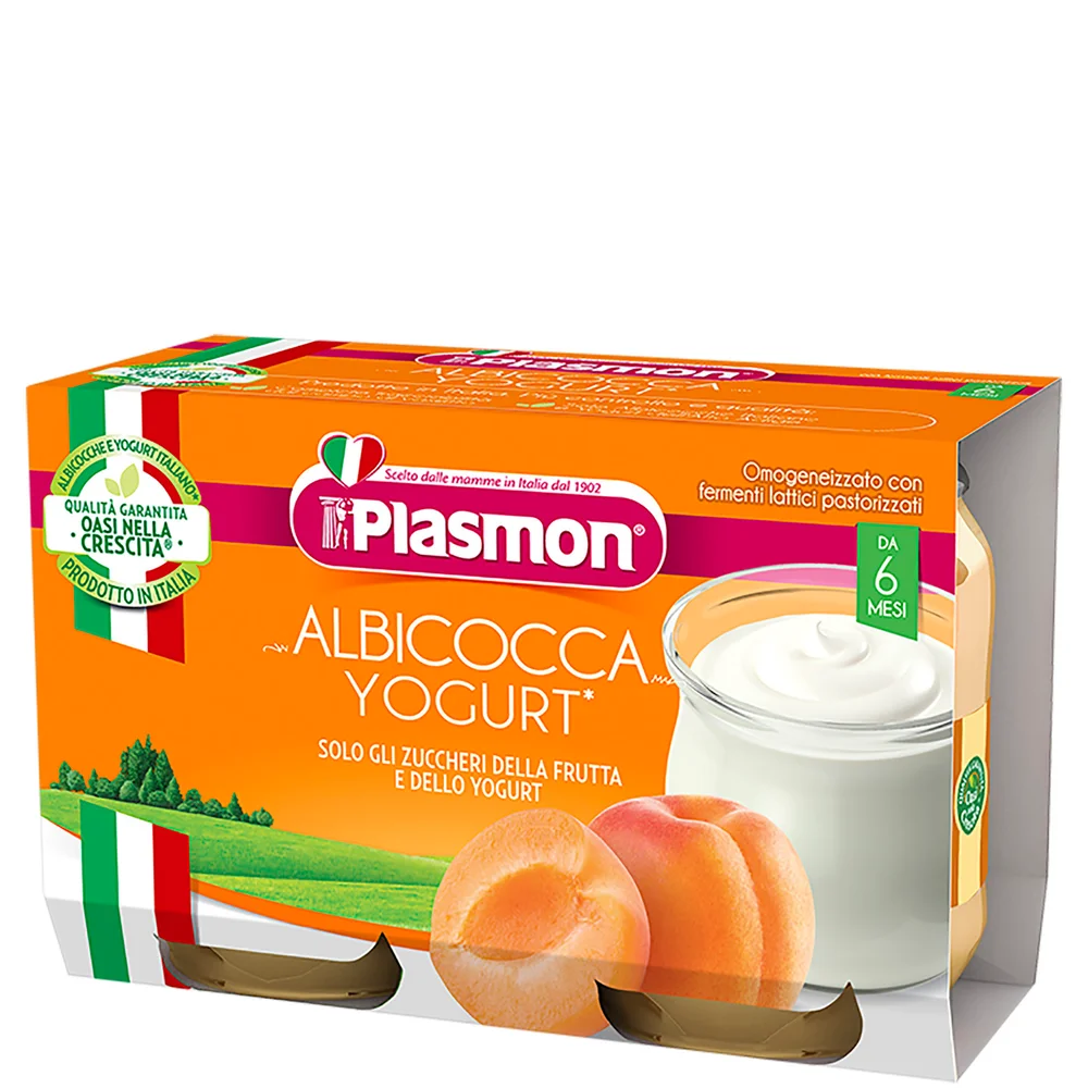 Omogeneizzato Albicocca Yogurt* 2x120g Image 1