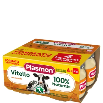 Omogeneizzato Carne Vitello e Cereale 4x80g