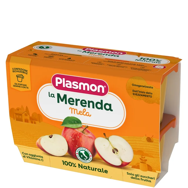 Omogeneizzato la Merenda dei bambini Mela 4 x 100g