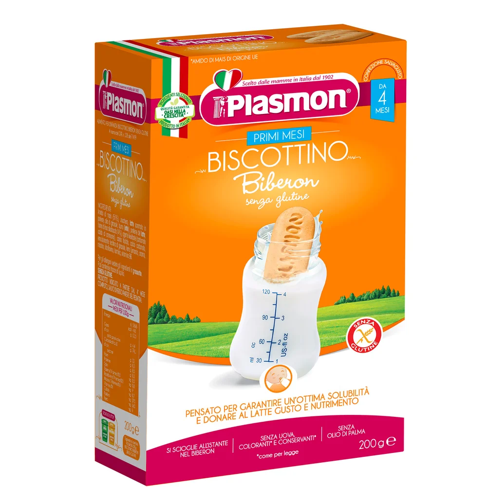 Primi Mesi Biscottino Biberon senza glutine 3 x 200 g Image 1