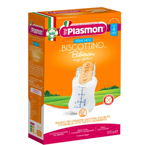 Primi Mesi Biscottino Biberon senza glutine 3 x 200 g Image 1