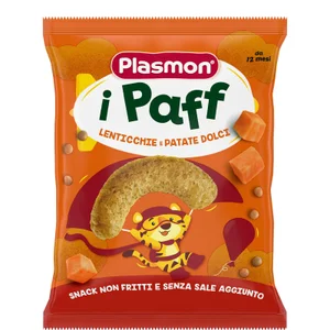 Snack i Paff Lenticchie e Patate Dolci 5 x 15g