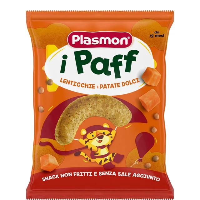 Snack i Paff Lenticchie e Patate Dolci 5 x 15g