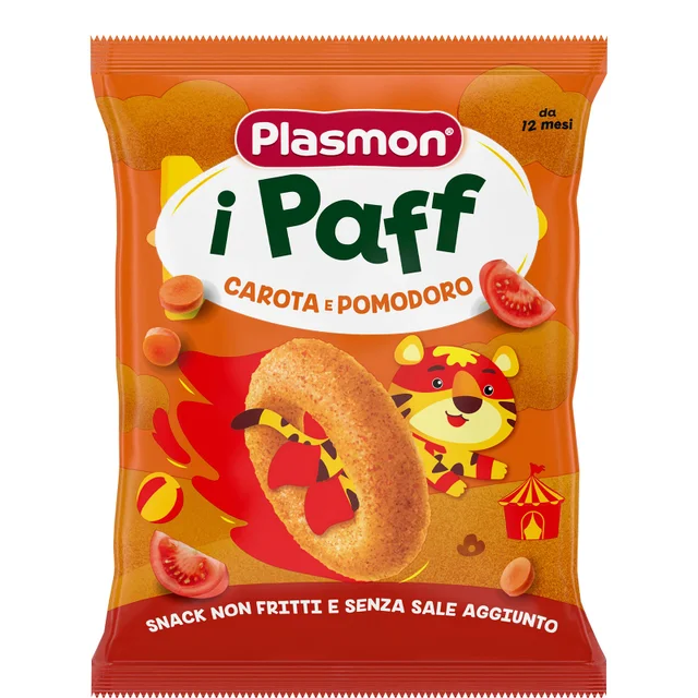 Snack i Paff Carota e Pomodoro 5x15g