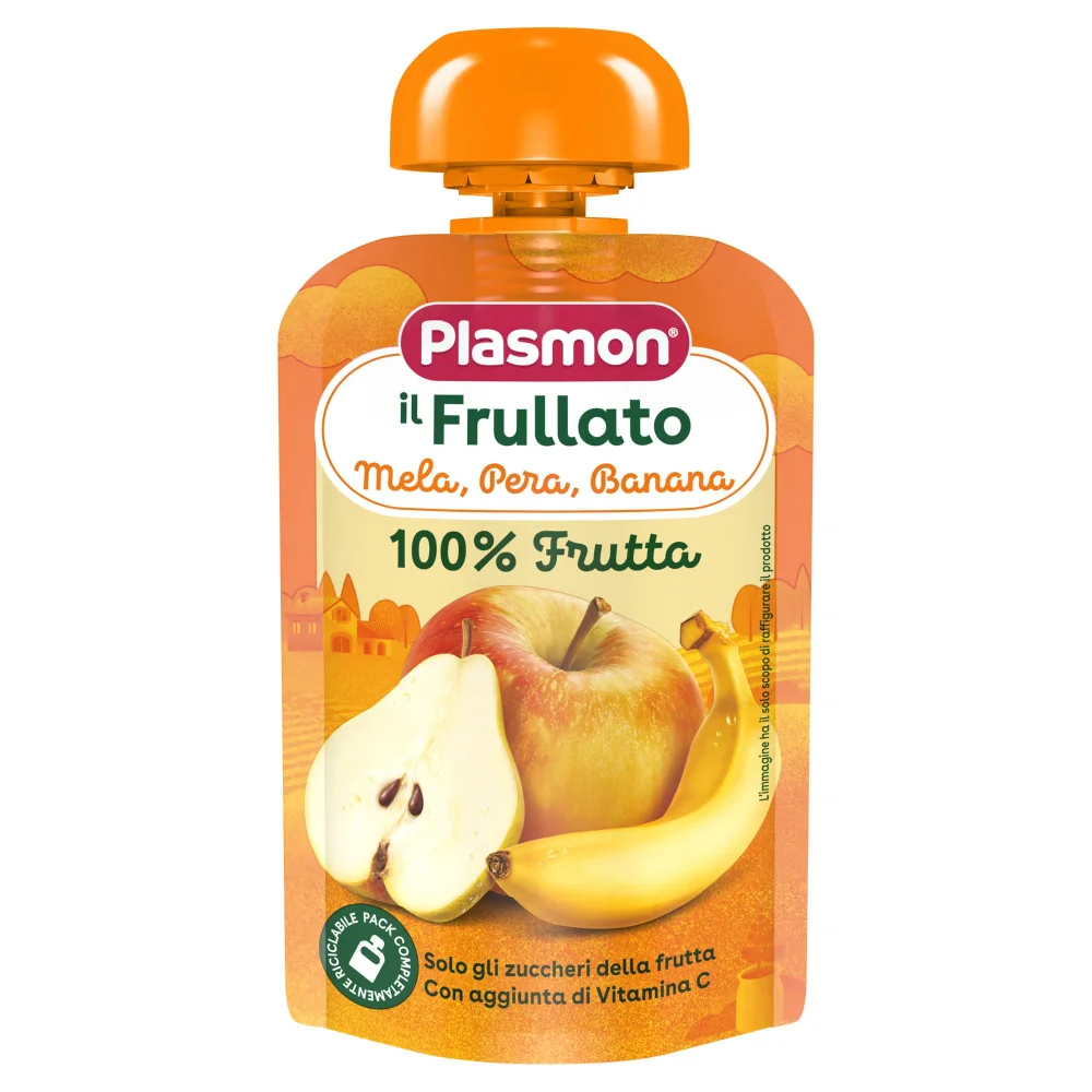 Plasmon Frullato 100% Frutta Mista 6 x 100g Image 1