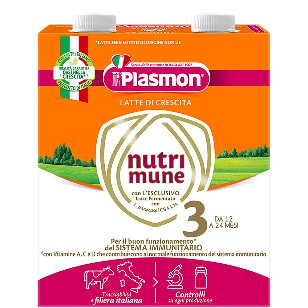 Latte di Crescita nutri mune 3 2 x 500 ml Image 1