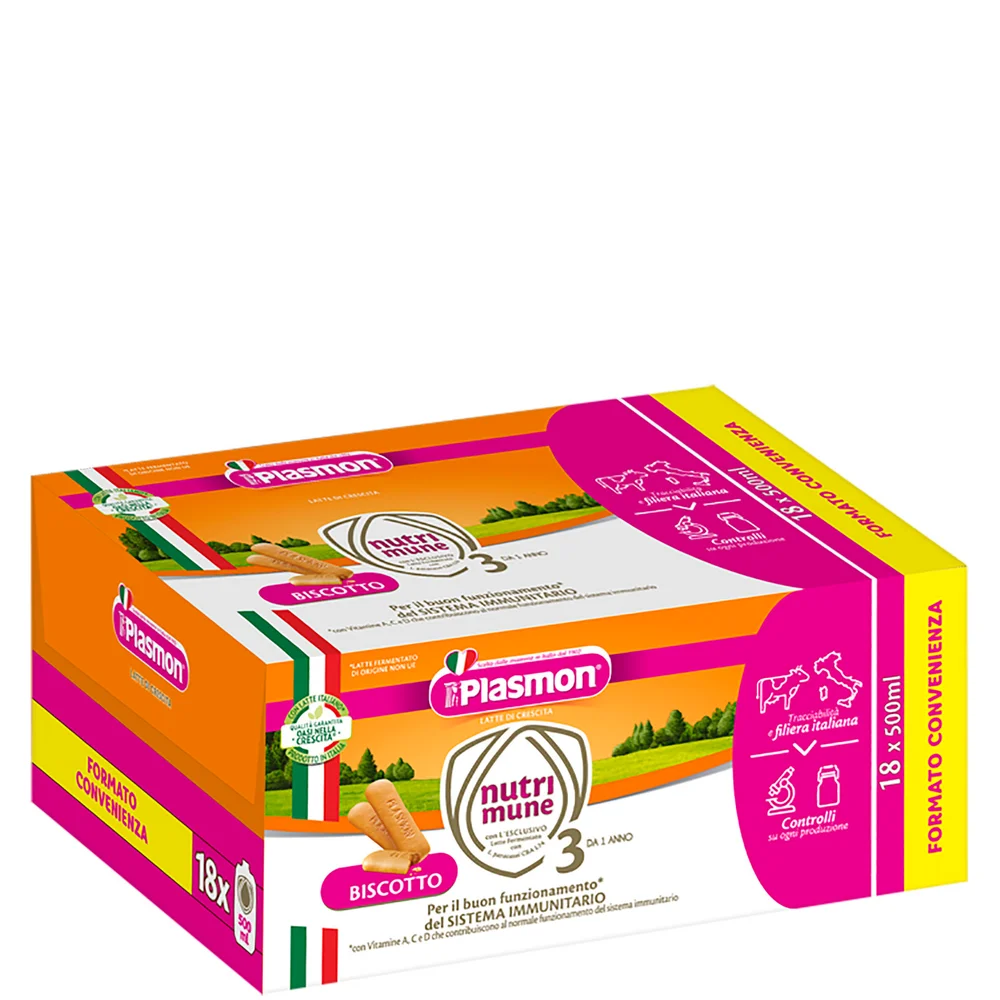 Nutri-Mune 3 Biscotto Latte di Crescita liquido 18 x 500 ml Image 1