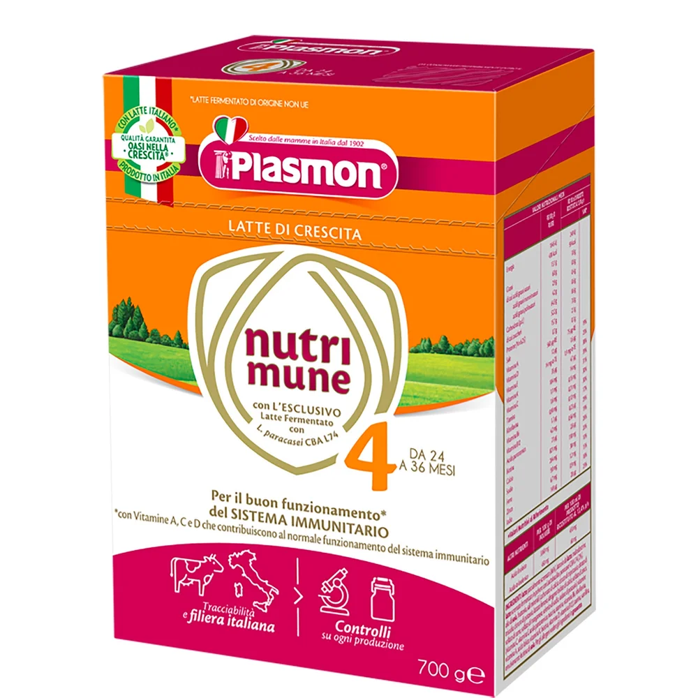 Nutri-Mune 4 Latte di Crescita in polvere 8 x 350g Image 1