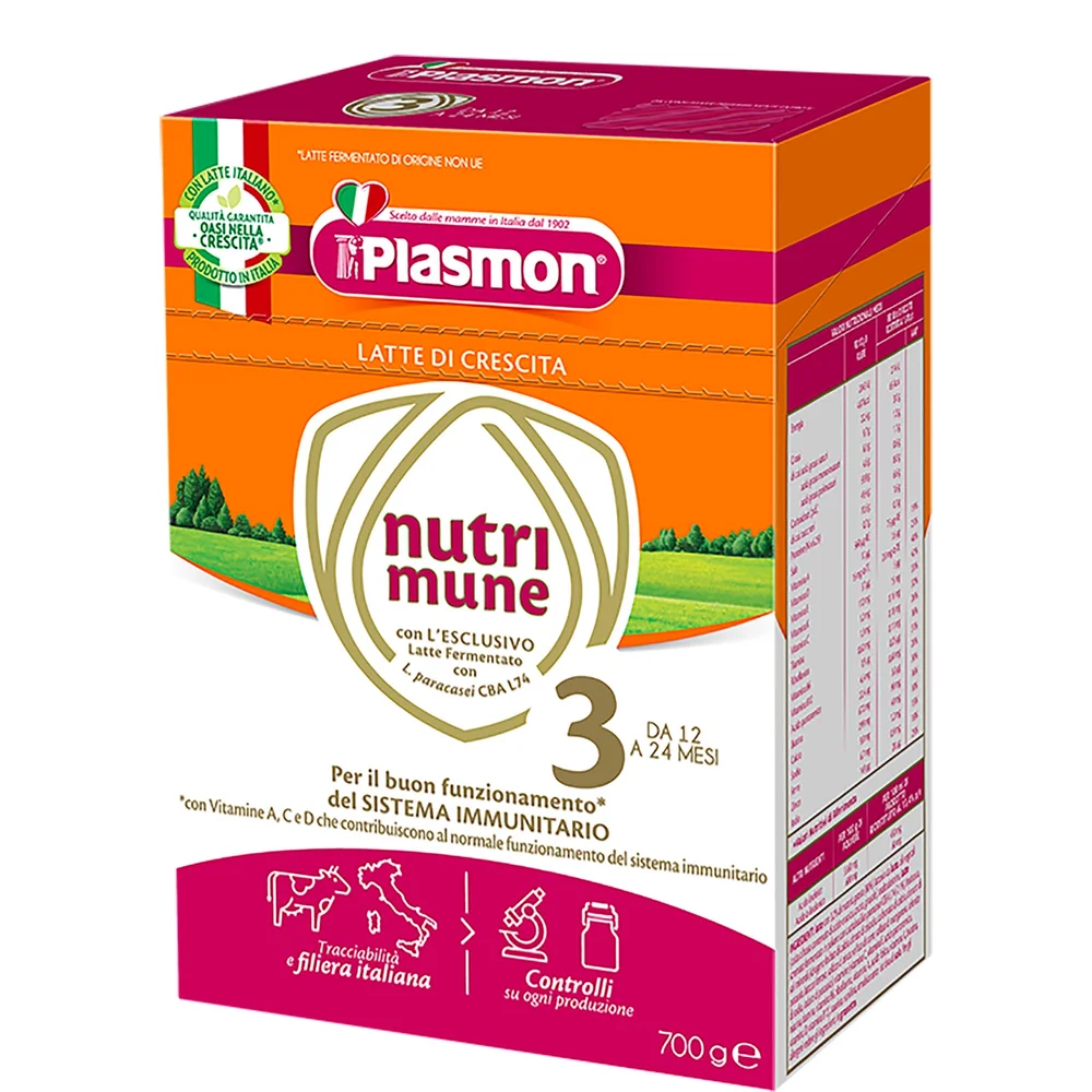 Nutri-Mune 3 Latte di Crescita in polvere 8 x 350g Image 1