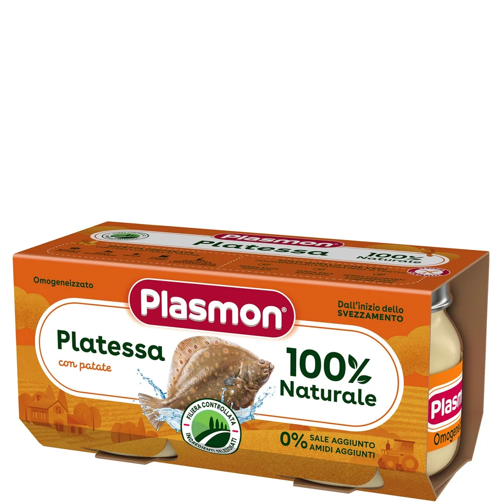 Omogeneizzato Pesce Platessa Carne Patate 24 x 80g Image 1