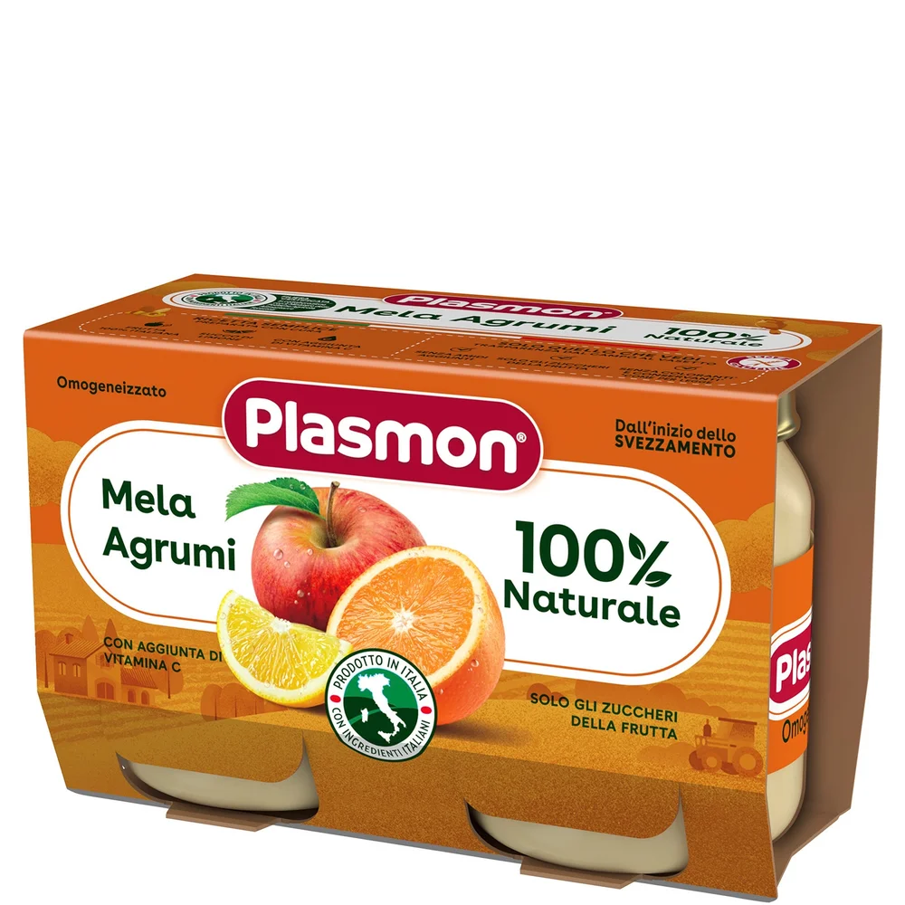 Omogeneizzato Frutta Mela Agrumi 24 x 104g Image 1