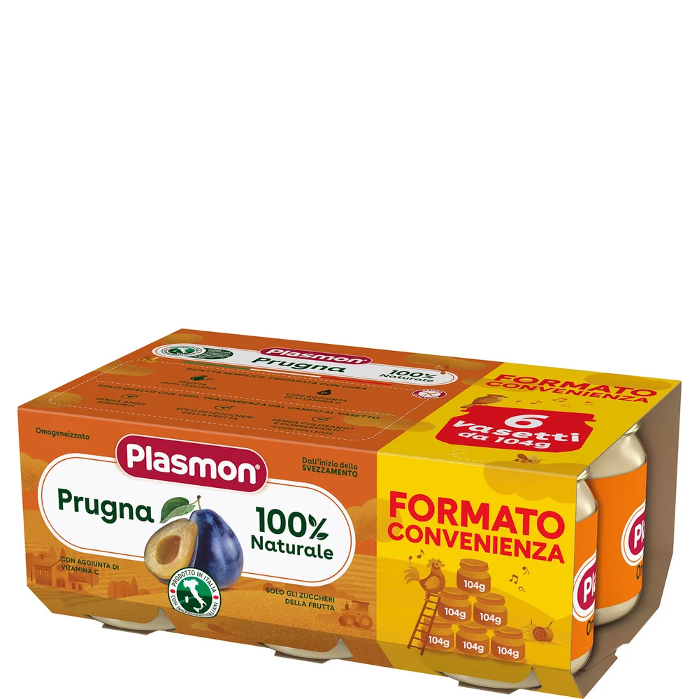 Omogeneizzato Frutta Prugna 24 x 104g Image 1