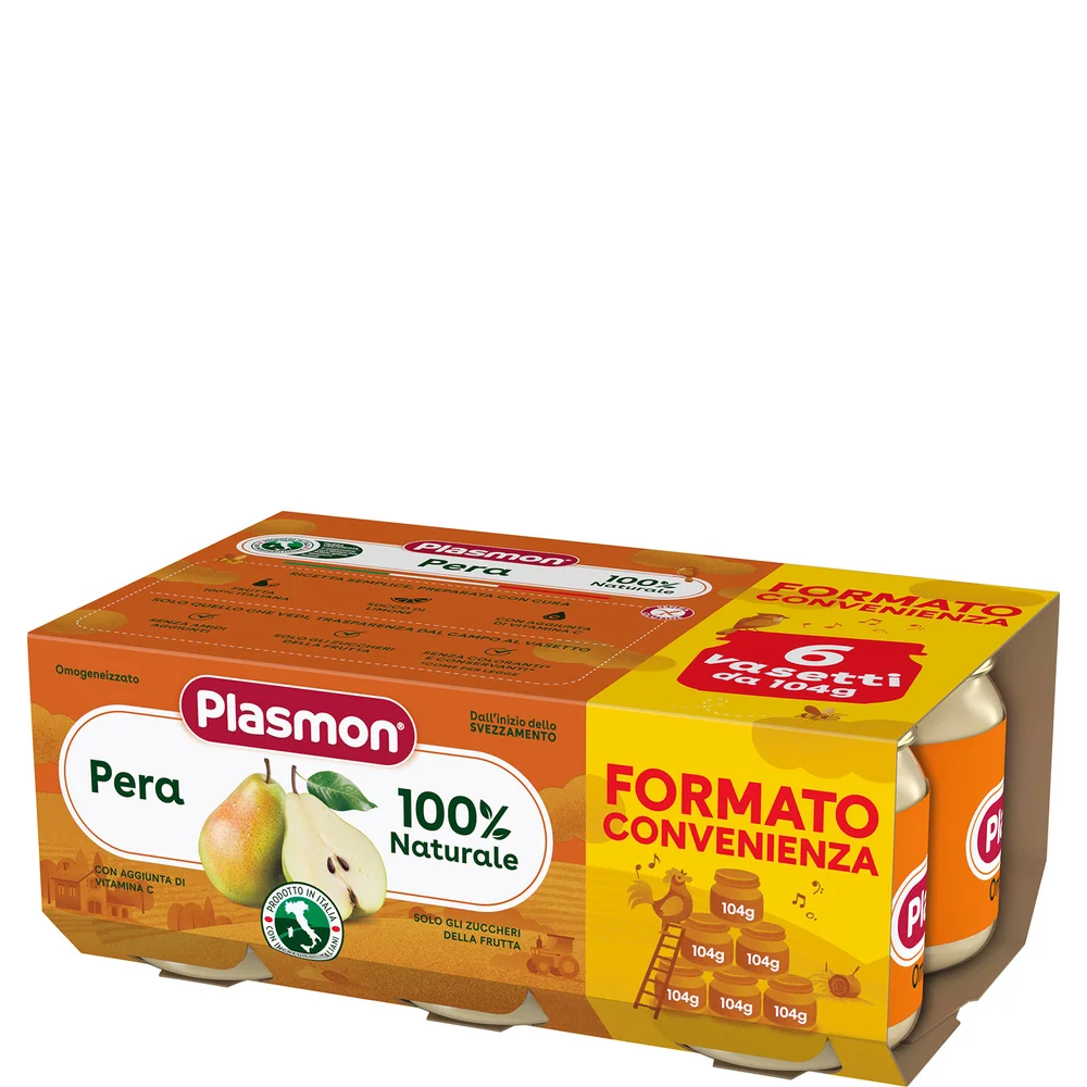Omogeneizzato Frutta Pera 24 x 104g Image 1