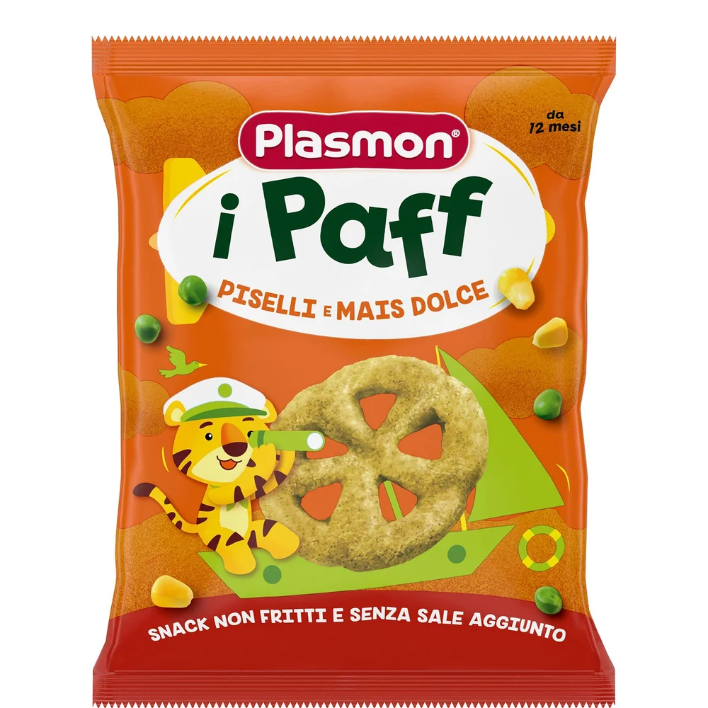 Snack i Paff Piselli e Mais 5x15g Image 1