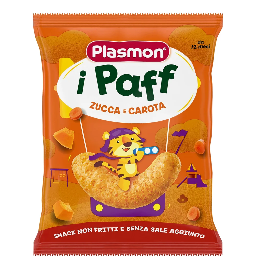 Snack i Paff Zucca e Carota 5x15g Image 1