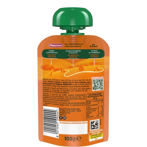 Spremi e Gusta 100% Mela e Mango 6 x 100g Image 2