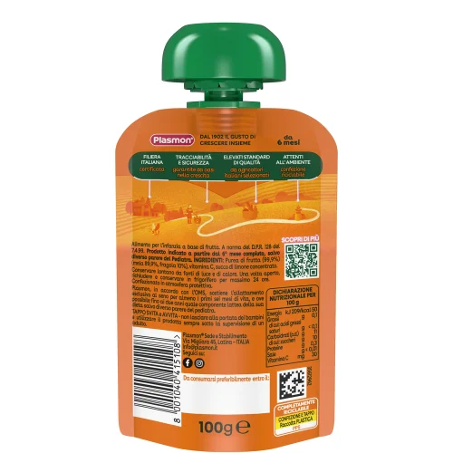 Spremi e Gusta 100% Mela e Fragola 6 x 100g Image 2