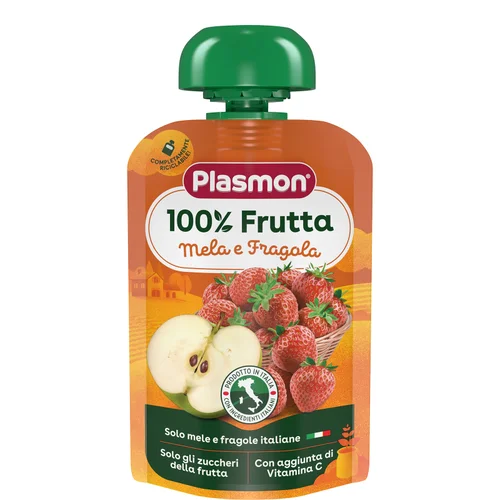 Spremi e Gusta 100% Mela e Fragola 6 x 100g Image 1