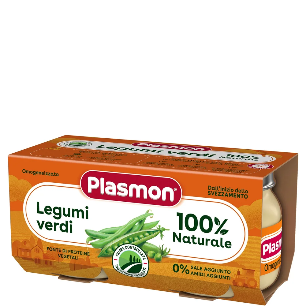 Omogeneizzato Legumi e Verdure, 2 confezioni da 2x80g Image 1