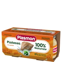 Omogeneizzato Pesce Platessa e Patate, 2 confezioni da 2x80g