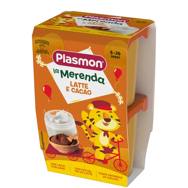 La merenda latte e cacao, 3 confezioni da 2x120gr