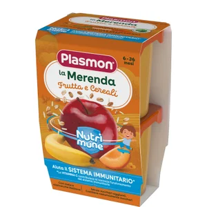 La merenda nutrimune frutta e cereali, 3 confezioni da 2x120gr