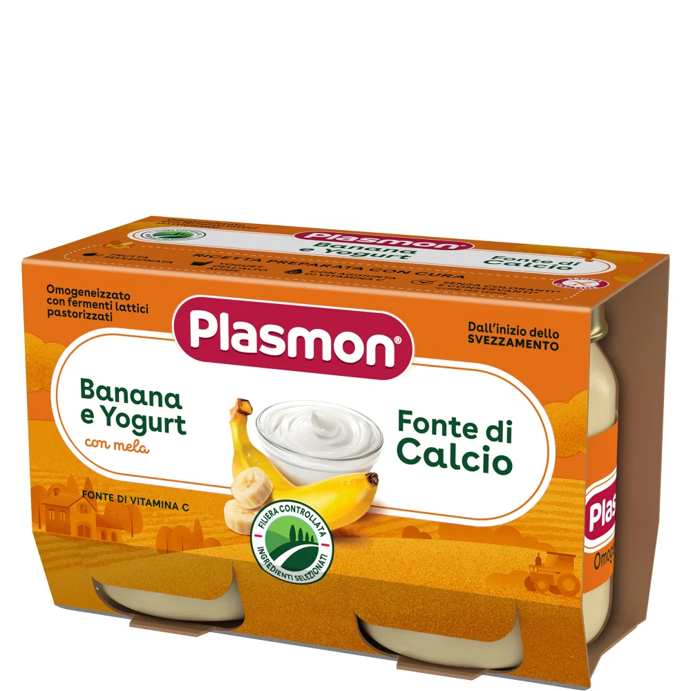 Omogeneizzato Banana Yogurt*, 3 confezioni da 2x120gr Image 1